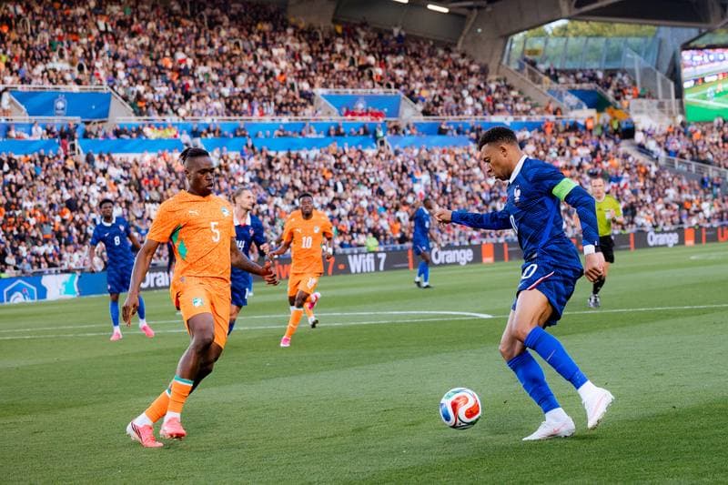 Football. International Friendly. France - Ivory Coast. 04.06.2026