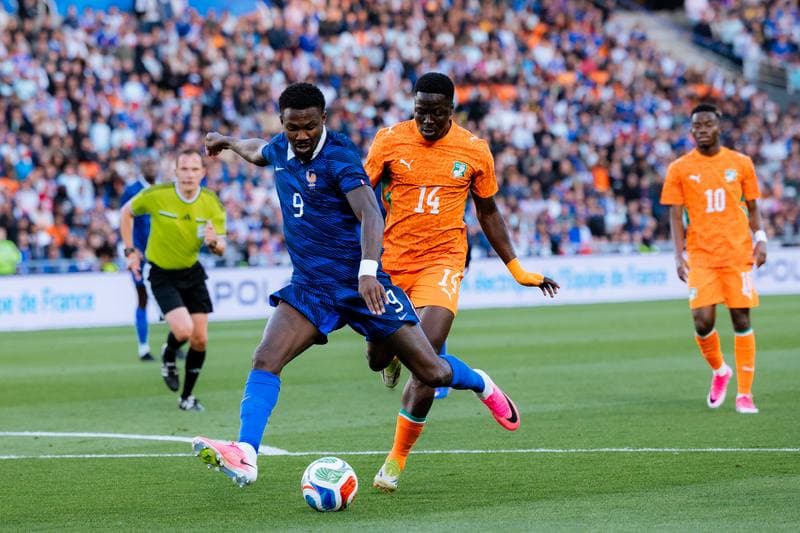 Football. International Friendly. France - Ivory Coast. 04.06.2026