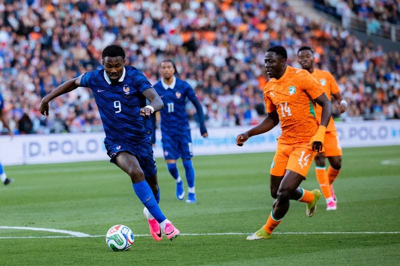 Football. International Friendly. France - Ivory Coast. 04.06.2026