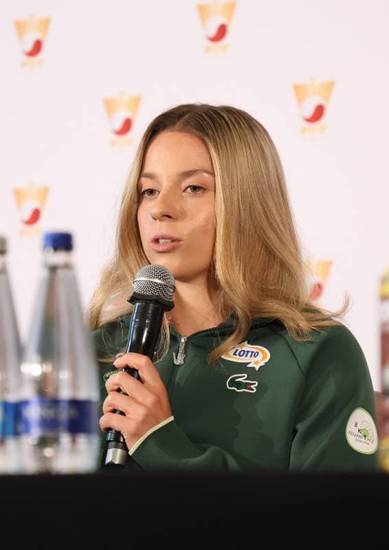 Tennis. Maja Chwalinska. Press Conference. 08.06.2026