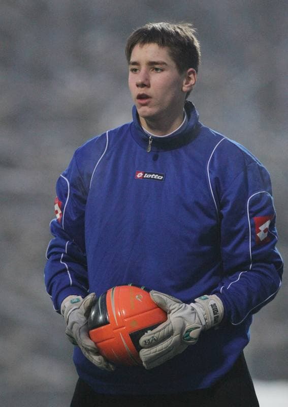 Football. Ruch Chorzow. Training. 17.01.2012