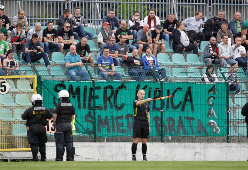 Football. I Liga. GKS Tychy - Pogon Siedlce. 09.05.2015