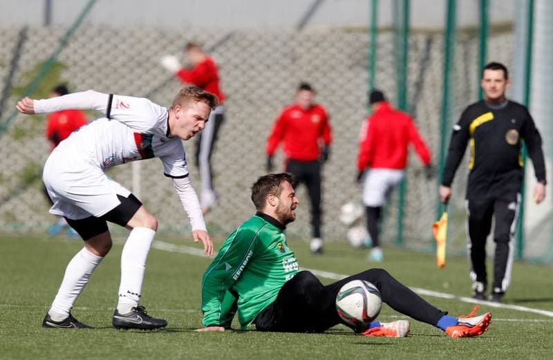 Football. Sparing. Rozwoj Katowice - GKS Tychy. 27.02.2016