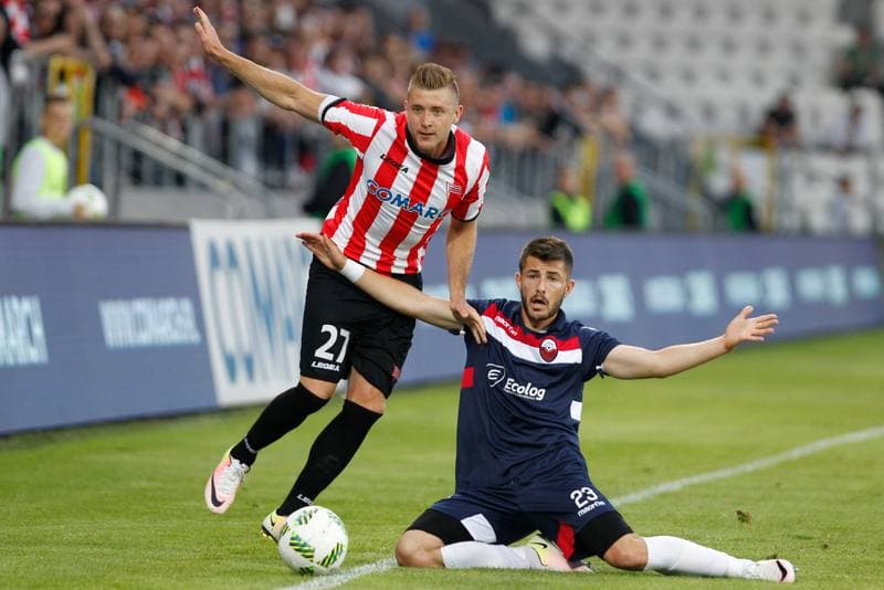 Football. Europa League. Cracovia Krakow - Shkendija Tetovo. 07.07.2016