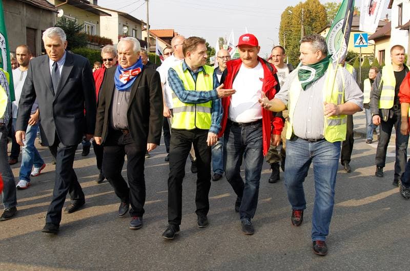 Coal Mining. Protest. Brzeszcze. 05.10.2015