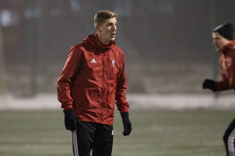 Football. Gornik Zabrze. Training. 07.01.2016