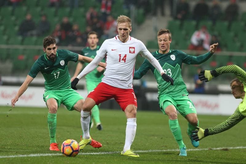Football. International Friendly. Poland - Slovenia. 14.11.2016