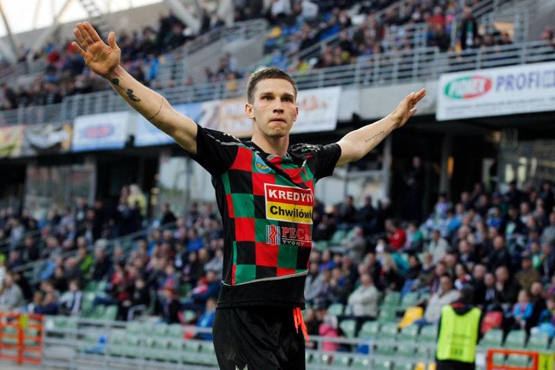 Football. Nice I Liga. Podbeskidzie Bielsko-Biala - GKS Tychy. 13.05.2017