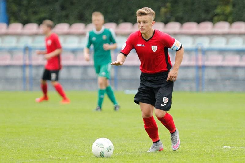 Football. Centralna Liga Juniorow. Piast Gliwice - Slask Wroclaw. 17.09.2016
