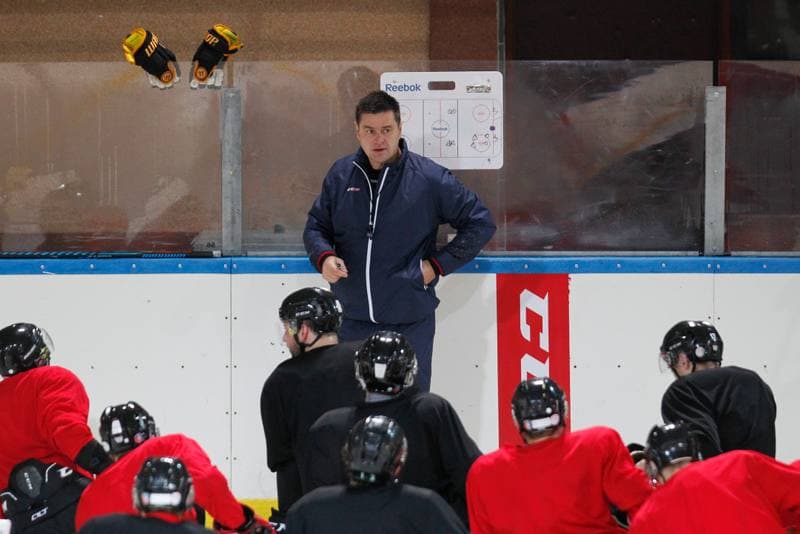 Ice Hockey. KH GKS Katowice. Training. 22.09.2016