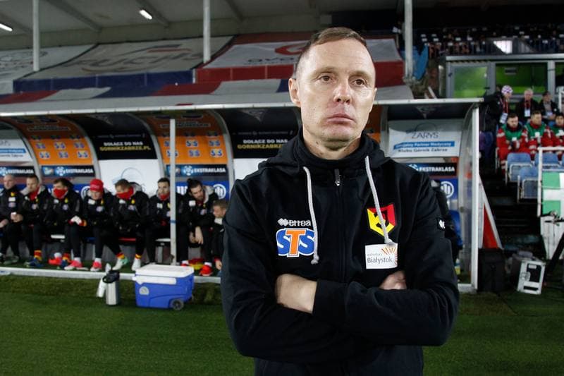 Football. Lotto Ekstraklasa. Gornik Zabrze - Jagiellonia Bialystok. 24.11.2017