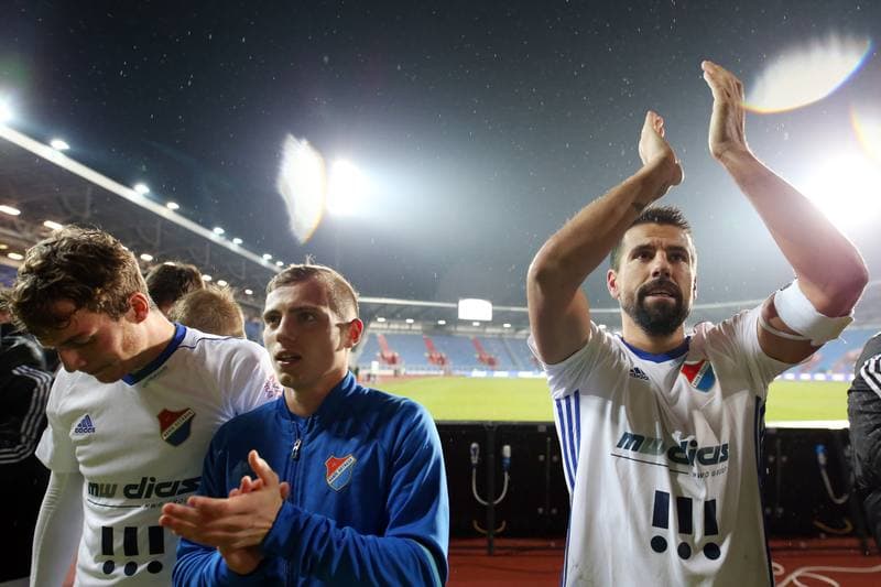 Football. Het Liga. Banik Ostrava - MFK Karvina. 25.11.2017
