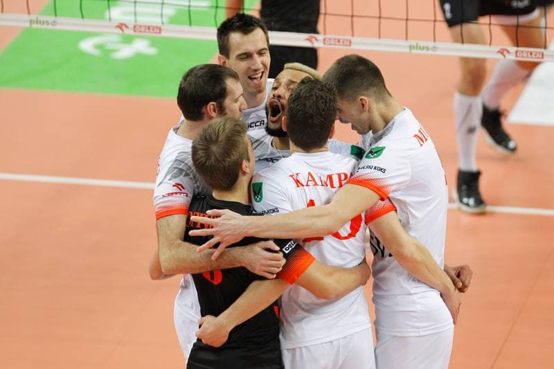 Volleyball. PlusLiga. Jastrzebski Wegiel - PGE Skra Belchatow. 09.11.2016