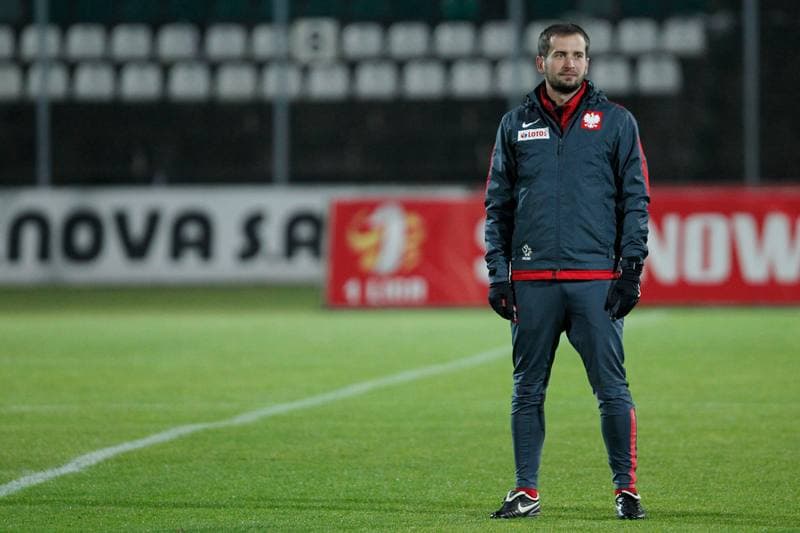 Football. Poland U21. Training. 10.11.2016