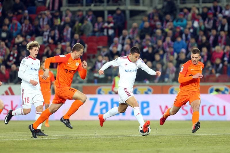 Football. Lotto Ekstraklasa. Gornik Zabrze - Zaglebie Lubin. 09.03.2018