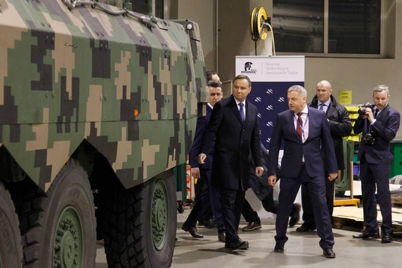 President of Poland. Visit to Siemianowice Slaskie. 09.03.2017