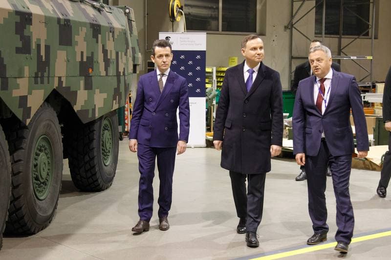 President of Poland. Visit to Siemianowice Slaskie. 09.03.2017