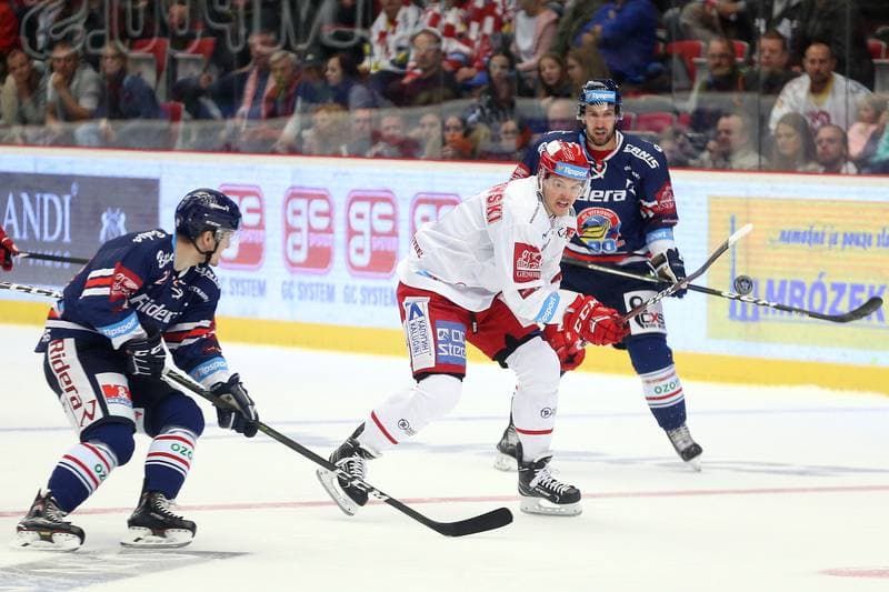 Ice Hockey. Tipsport Extraliga. Ocelari Trinec - HC Vitkovice Ridera. 07.10.2018