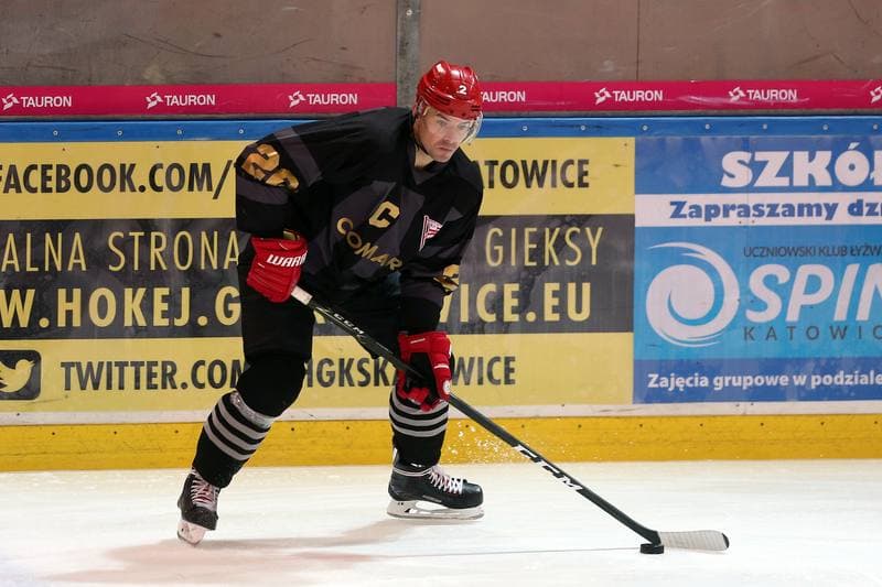 Ice Hockey. Polska Hokej Liga. SMS PZHL Katowice - Comarch Cracovia Krakow. 15.10.2017