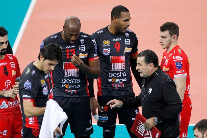 Volleyball. CEV Champions League. ZAKSA Kedzierzyn-Kozle - Cucine Lube Civitanova. 15.01.2019