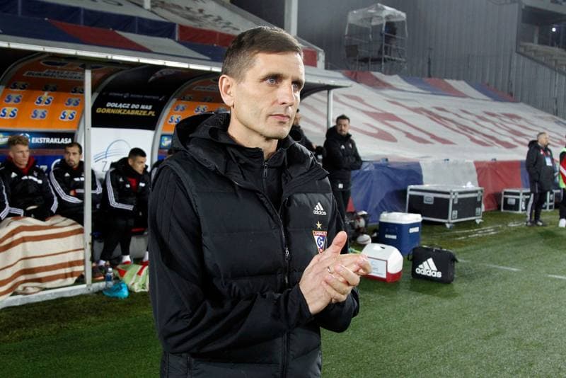 Football. Lotto Ekstraklasa. Gornik Zabrze - Jagiellonia Bialystok. 24.11.2017