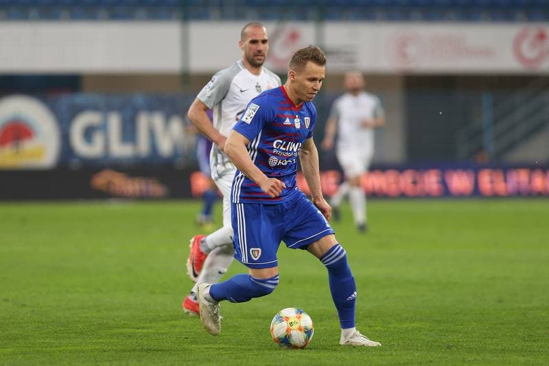 Football. Lotto Ekstraklasa. Piast Gliwice - Zaglebie Lubin. 23.04.2019