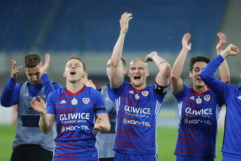 Football. Lotto Ekstraklasa. Piast Gliwice - Zaglebie Lubin. 23.04.2019