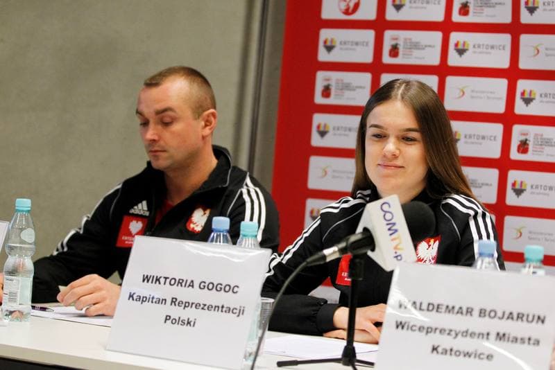 Ice Hockey. Poland women's national team. Press Conference. 05.01.2018