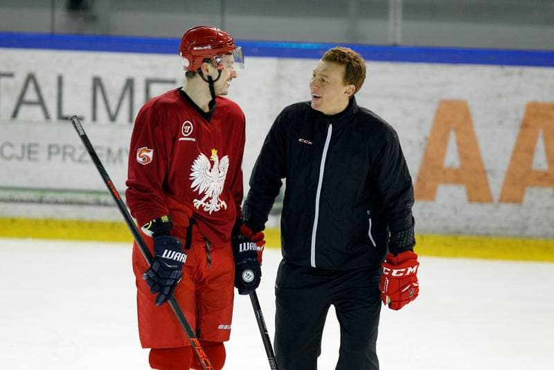Ice Hockey. Poland national team. Training. 13.02.2018