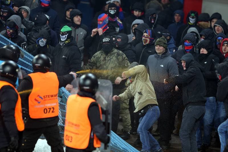Football. Lotto Ekstraklasa. Piast Gliwice - Gornik Zabrze. 03.03.2018