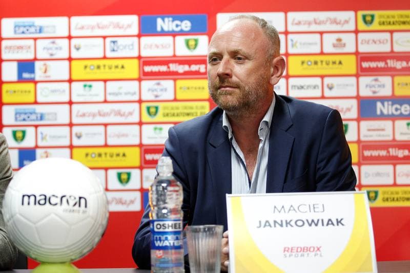 Football. GKS Katowice. Press Conference. 21.06.2018