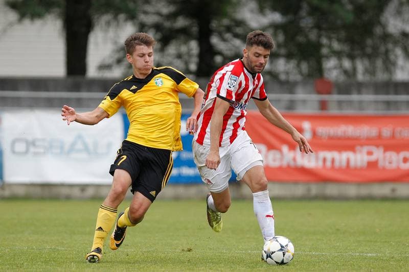 Football. Sparing. MFK Karvina - Cracovia Krakow. 23.06.2018