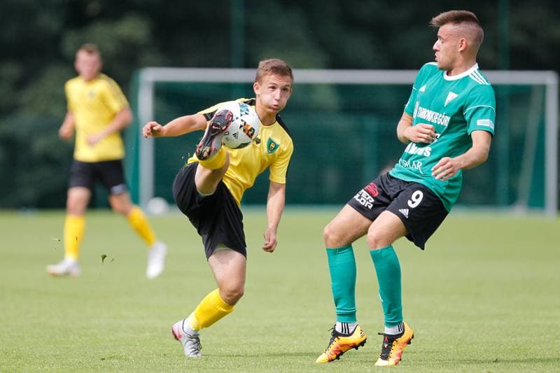 Football. Sparing. GKS Katowice - Gwarek Tarnowskie Gory. 14.07.2018