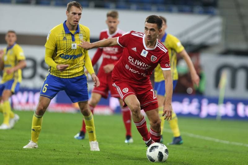 Football. Lotto Ekstraklasa. Piast Gliwice - Arka Gdynia. 15.09.2018