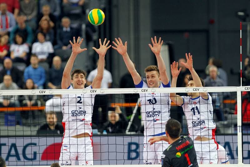 Volleyball. CEV Champions League. ZAKSA Kedzierzyn-Kozle - Cucine Lube Civitanova. 15.01.2019