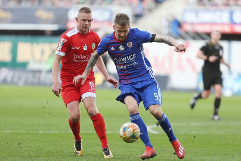 Football. Lotto Ekstraklasa. Piast Gliwice - Miedz Legnica. 17.03.2019