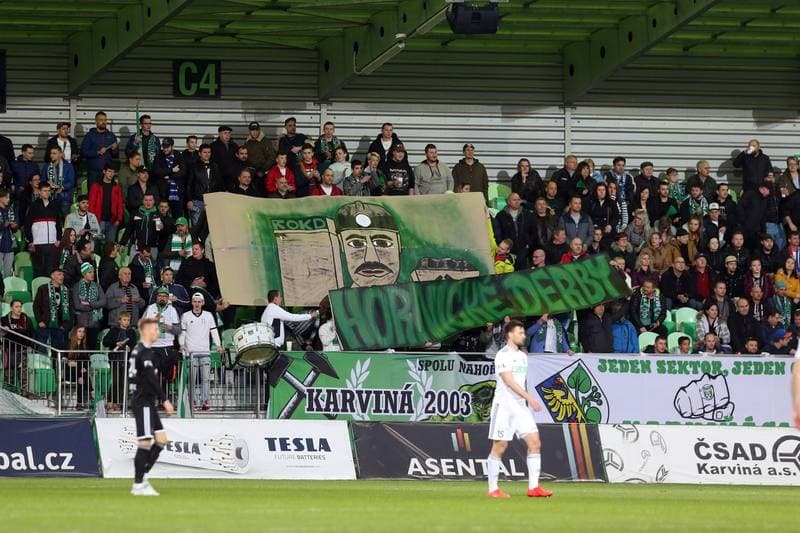 Football. Fortuna:Liga. Banik Ostrava - MFK Karvina. 29.03.2019