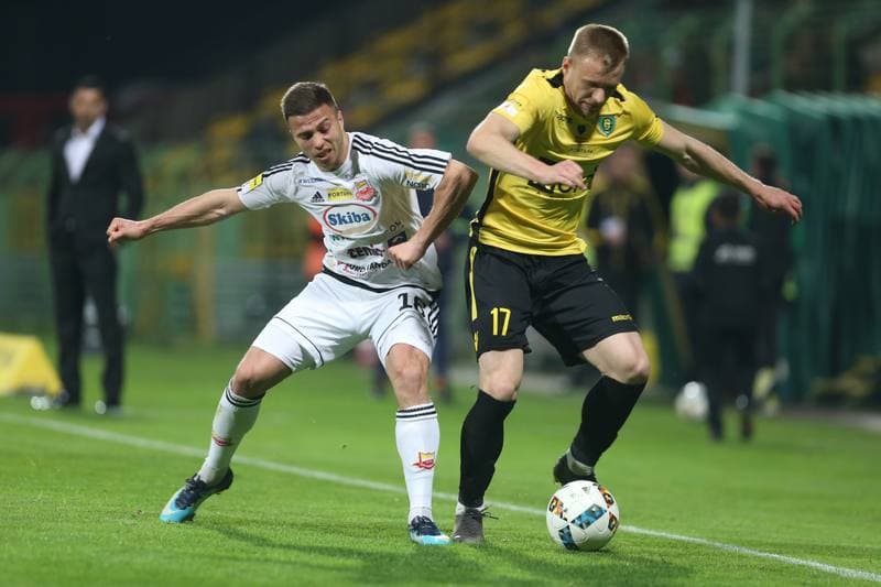 Football. Fortuna I Liga. GKS Katowice - Chojniczanka Chojnice. 03.04.2019