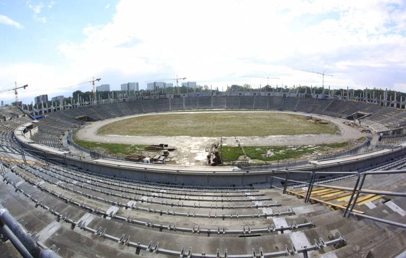 Football. Stadion Slaski. Press Conference. 05.09.2010