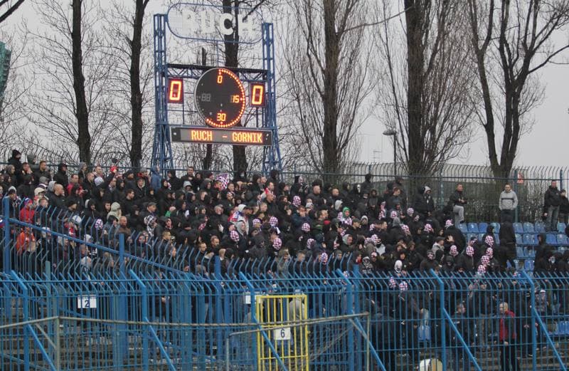 Football. T-Mobile Ekstraklasa. Ruch Chorzow - Gornik Zabrze. 15.04.2012