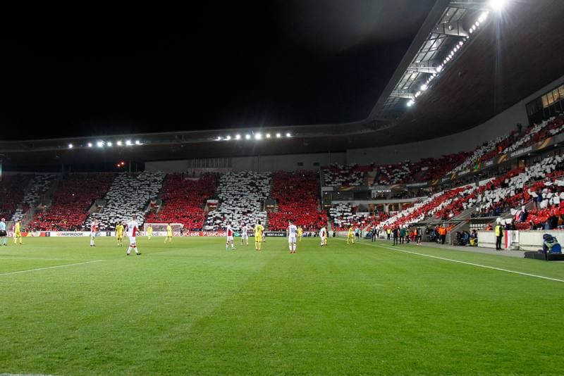 Football. UEFA Europa League. Slavia Prague - Villarreal CF. 02.11.2017