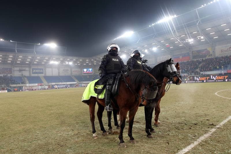 Football. Lotto Ekstraklasa. Piast Gliwice - Gornik Zabrze. 03.03.2018