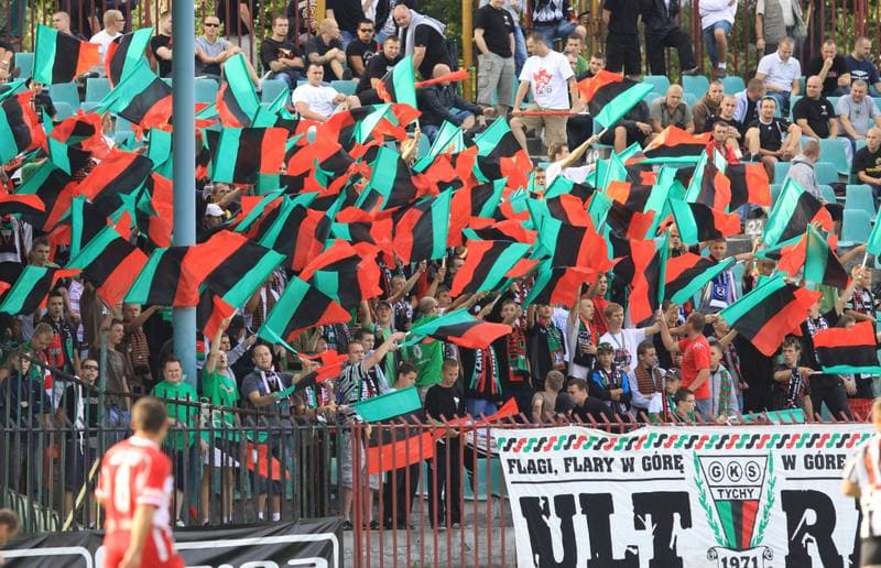 Football. Polish Cup. GKS Tychy - Sandecja Nowy Sacz. 25.08.2010