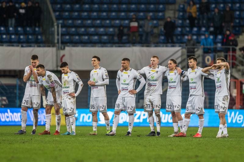 Football. Fortuna Puchar Polski. Piast Gliwice - Gornik Zabrze. 09.02.2022