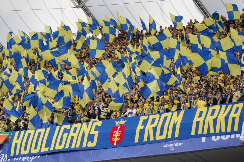 Football. Polish Cup. Lech Poznan - Arka Gdynia. 02.05.2017