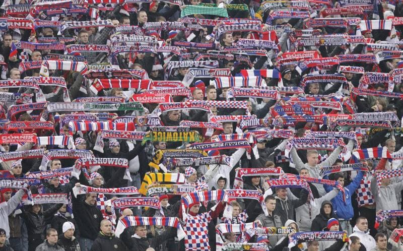 Football. PKO BP Ekstraklasa. Gornik Zabrze - Wisla Krakow. 17.10.2010