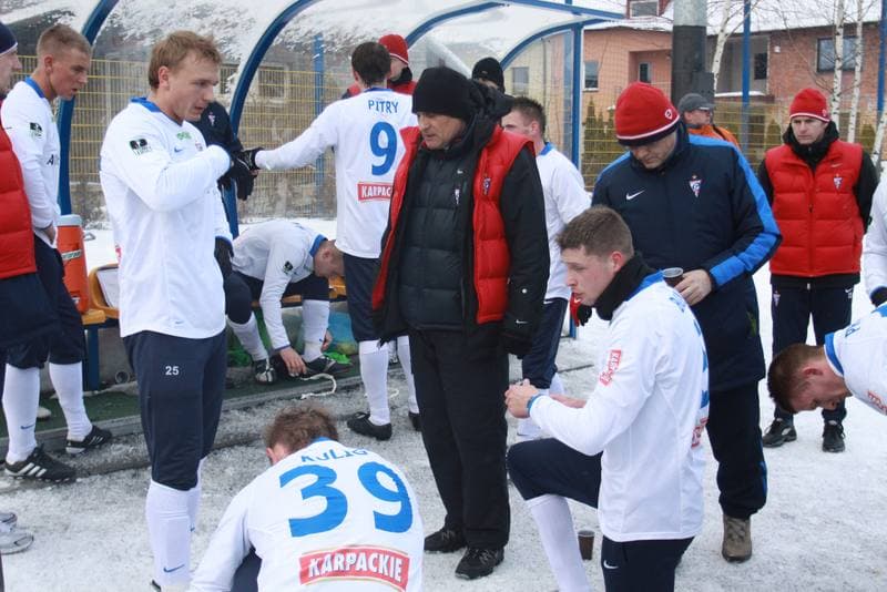 Football. Sparing. Gornik Zabrze - Korona Kielce. 02.02.2010