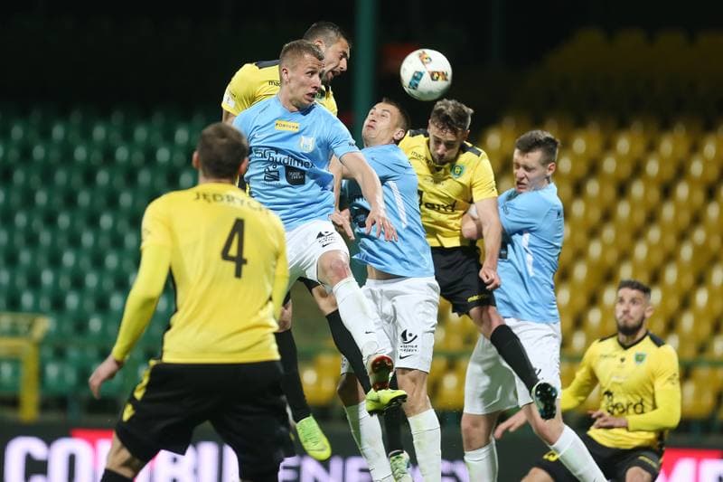 Football. Fortuna I Liga. GKS Katowice - Stomil Olsztyn. 24.04.2019
