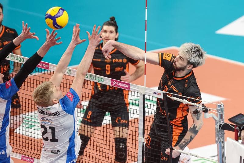 Volleyball. PlusLiga. Nowak-Mosty MKS Bedzin - JSW Jastrzebski Wegiel. 01.03.2025