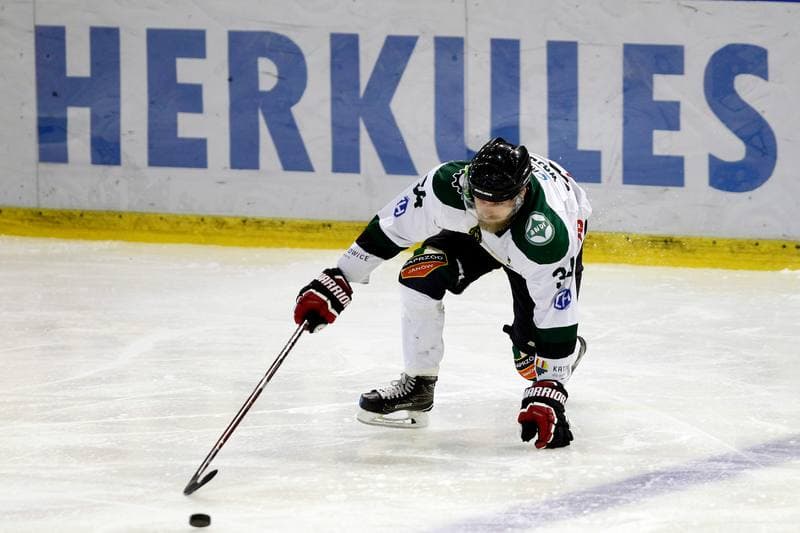Ice Hockey. I Liga. Naprzod Janow - Koziolki Poznan. 14.10.2018